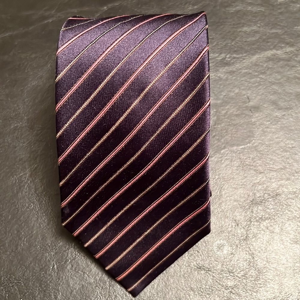Joseph Bach Striped Tie
